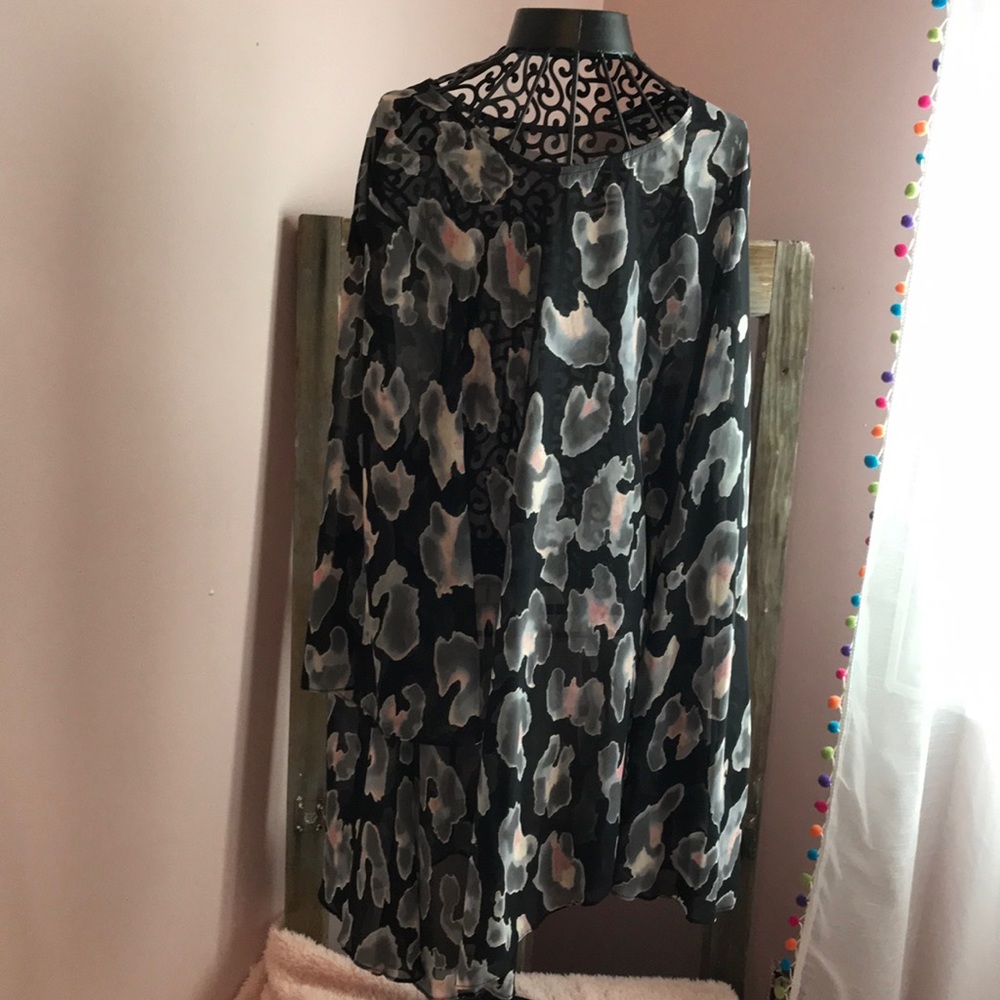 Come N See, sheer tunic XL